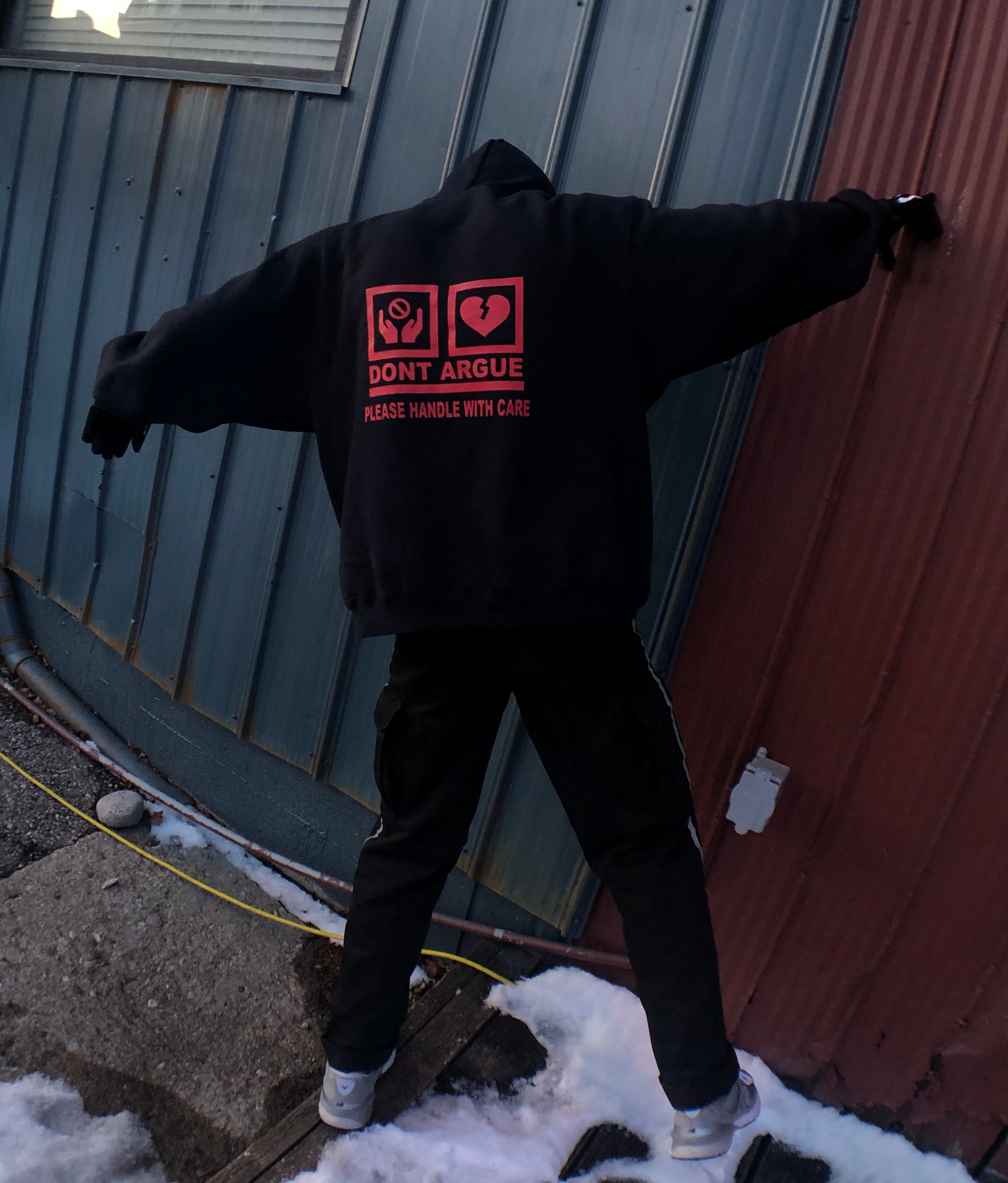 Please Handle With Care Hoodie